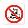 Interzis vehiculelor de manipulare a mărfurilor 1:1