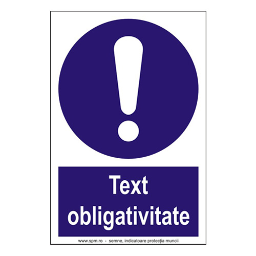 Obligativitate (semnalizare minima obligatorie)