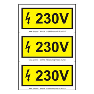 3364.jpg 230V (3 etichete pe coala PVC)
