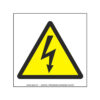 Pericol electric (semnalizare minima obligatorie) 1:1