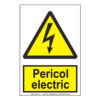 Pericol electric (semnalizare minima obligatorie) 2:3