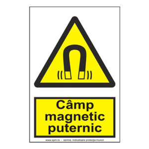 Camp magnetic puternic (semnalizare minima obligatorie) 2:3