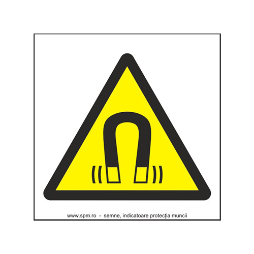 Camp magnetic puternic (semnalizare minima obligatorie) 1:1