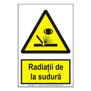 Radiații de la sudura