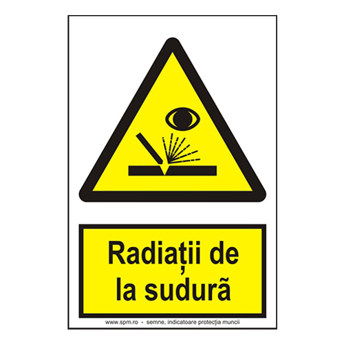Radiații de la sudura
