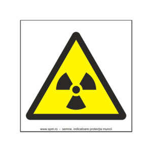 Materiale radioactive (semnalizare minima obligatorie) 1:1