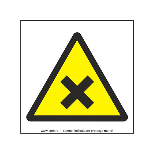 Materiale nocive sau iritante (semnalizare minima obligatorie) 1:1