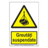 Greutati suspendate (semnalizare minima obligatorie) 2:3