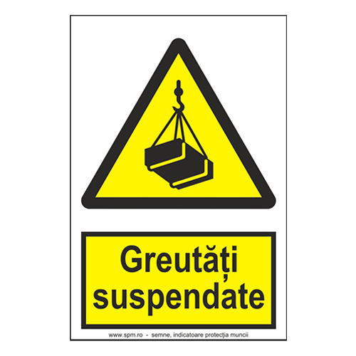 Greutati suspendate (semnalizare minima obligatorie) 2:3