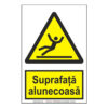 Suprafață alunecoasă