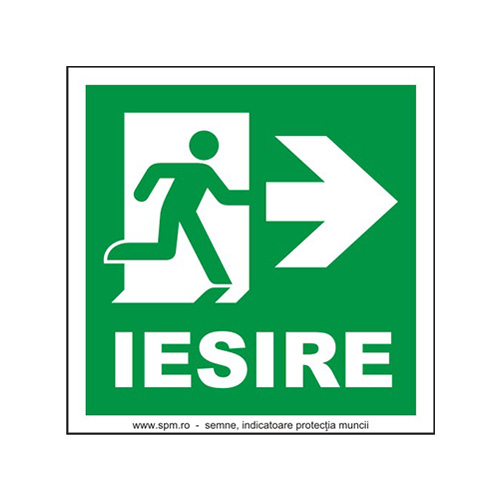 Iesire de salvare dreapta