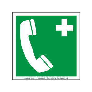 Telefon pentru primul ajutor sau salvare (semnalizare minima obligatorie) 1:1