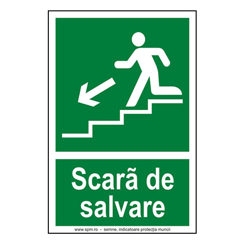 Scara de salvare directie jos
