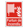 Furtun de incendiu (semnalizare minima obligatorie) 2:3