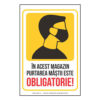 Masca obligatorie in magazin
